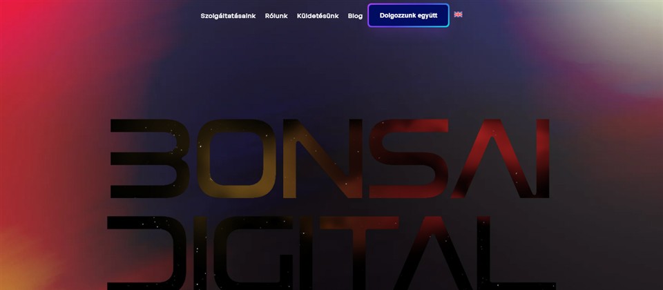 A(z) bonsaidigital.hu nyitóképe